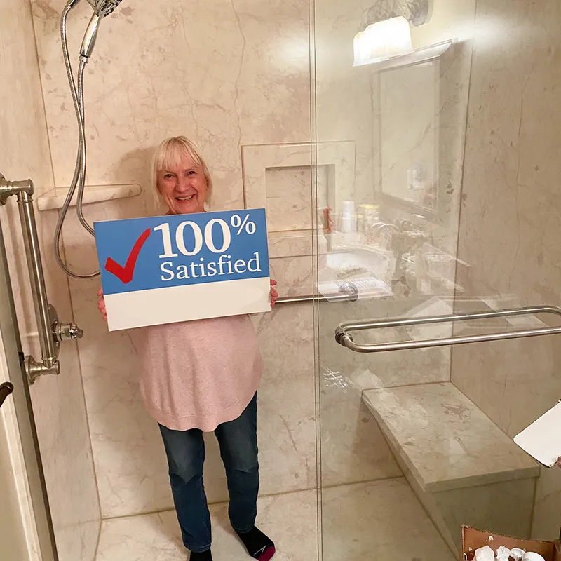 Bathroom remodel project by Jennifer Anderson