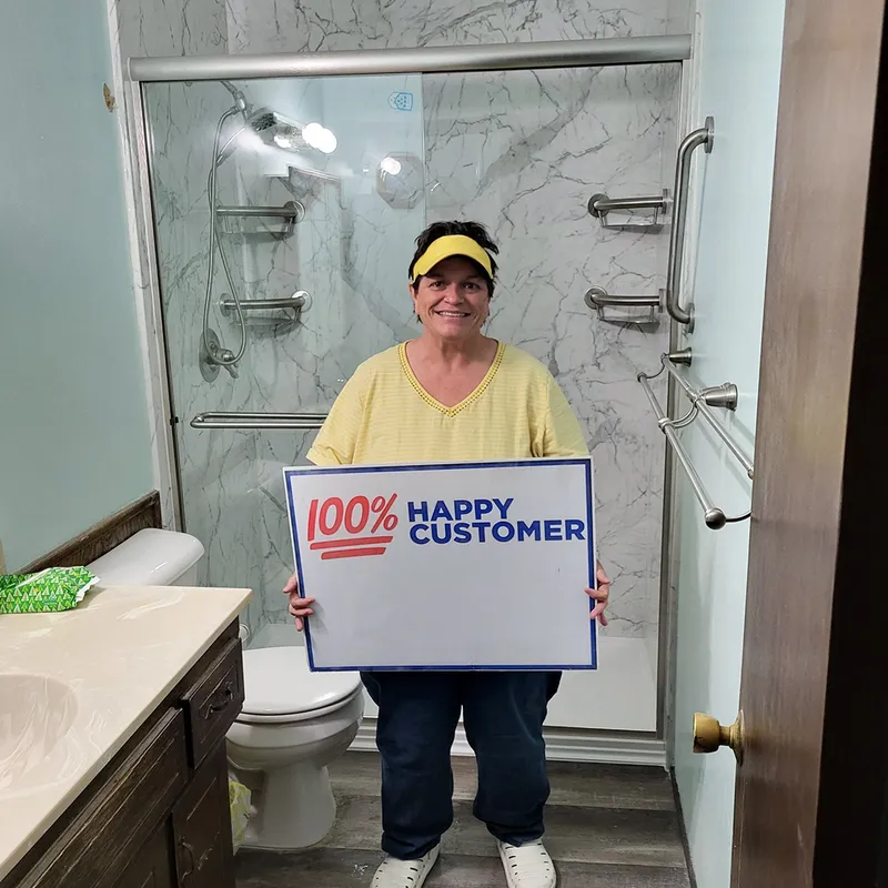 Bathroom remodel project by Sarah Thompson