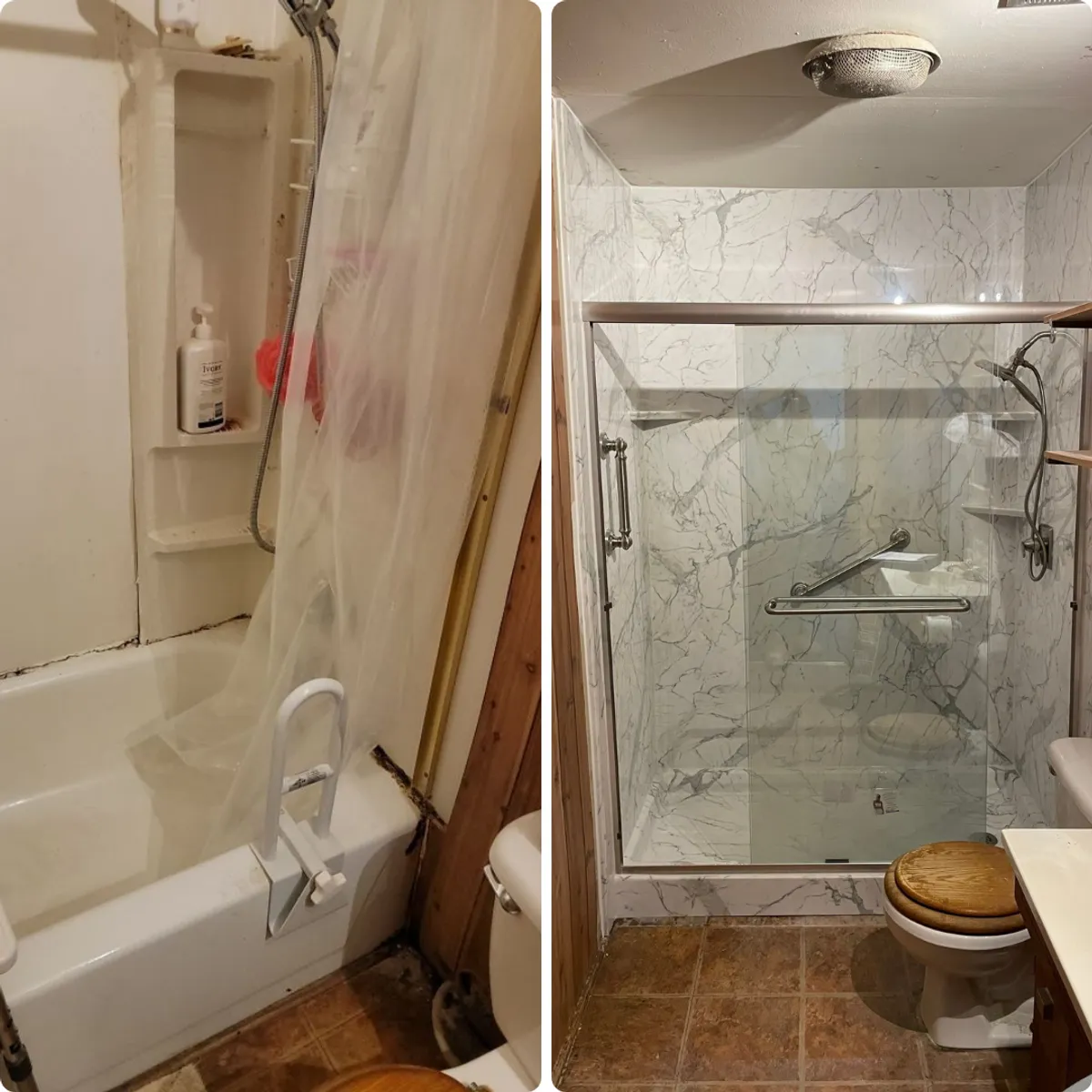 Redwine Bathroom Transformation